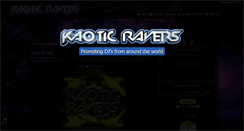 Desktop Screenshot of kaotic-ravers.com